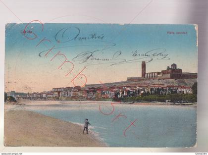 Lérida - Vista parcial - postkaart