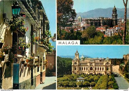 CPM Malaga Beautes de la Ville