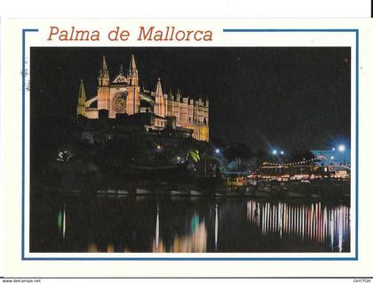 CP PALMA DE MALLORCA -circulée/timbrée