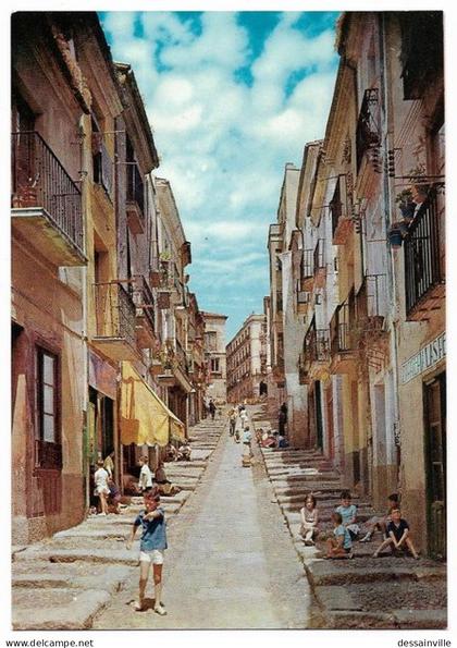 ZAMORA - Calle Balborraz con niños Enfants