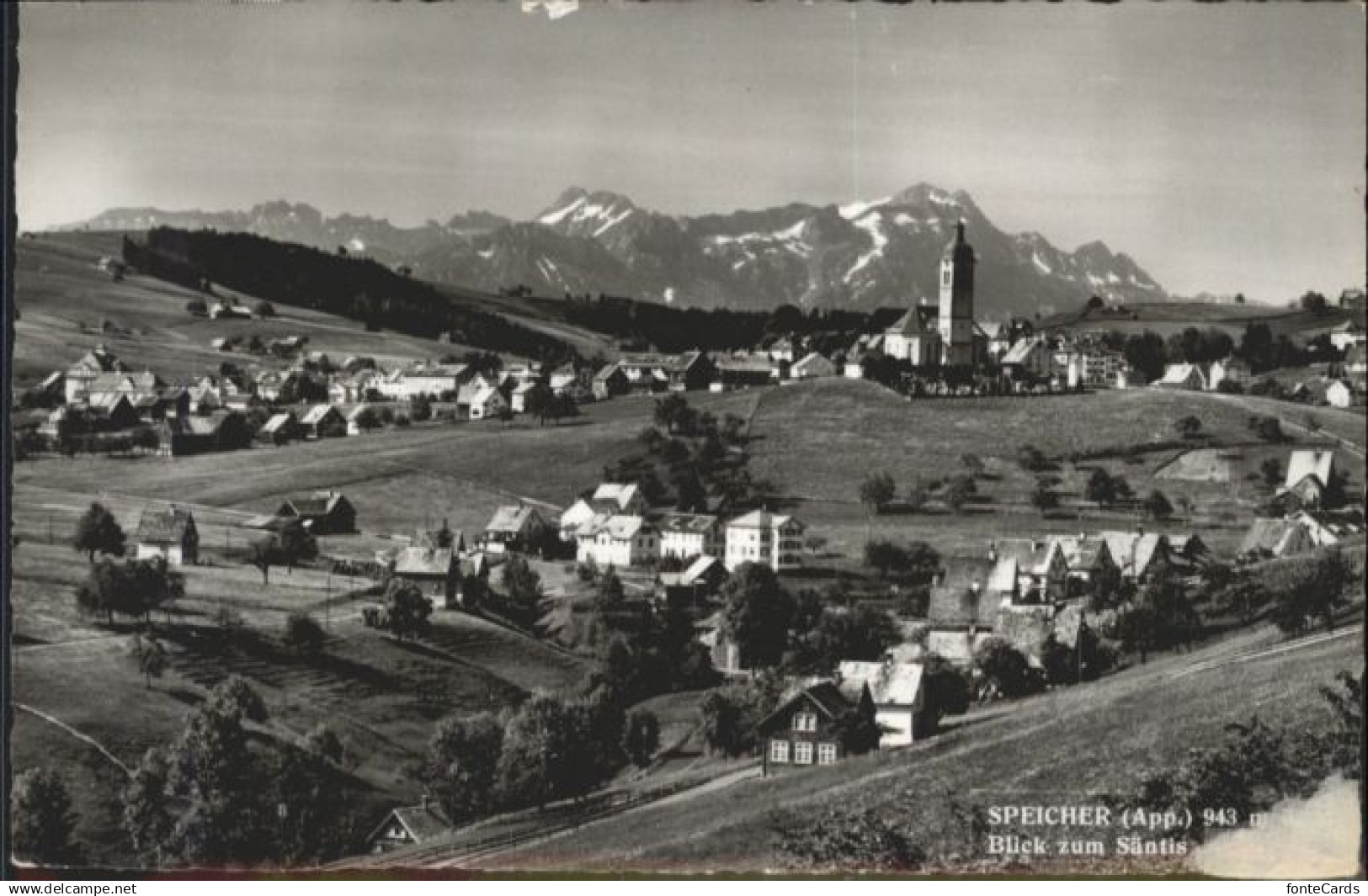 Speicher AR Speicher Saentis Kirche