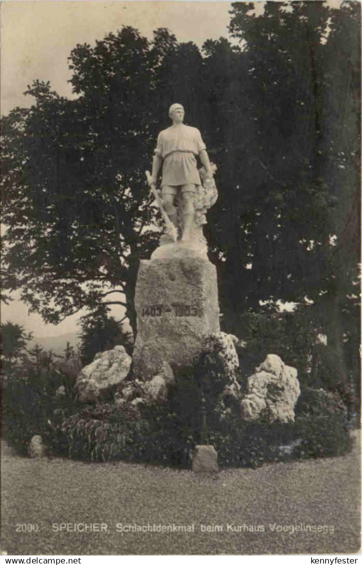 Speicher - Schlachtdenkmal beim Kurhaus Voegelinsegg