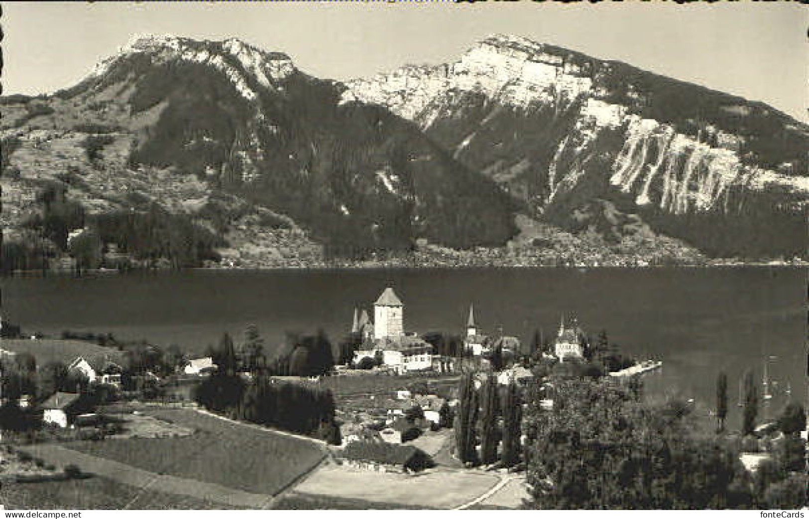 Spiez BE Spiez handschriftlich