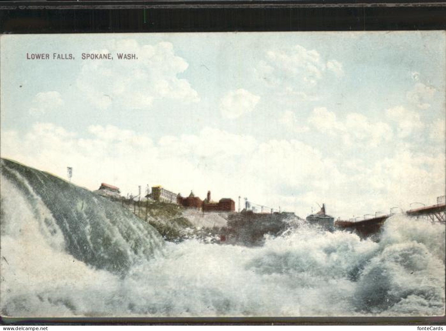 Spokane Washington Lower Falls