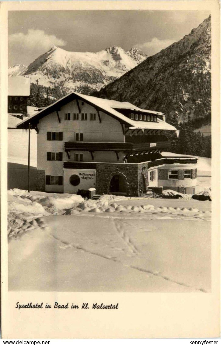 Sporthotel in Baad im Kleinwalsertal