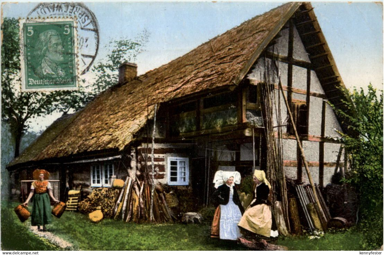 Spreewald, Burg, Bauernhaus