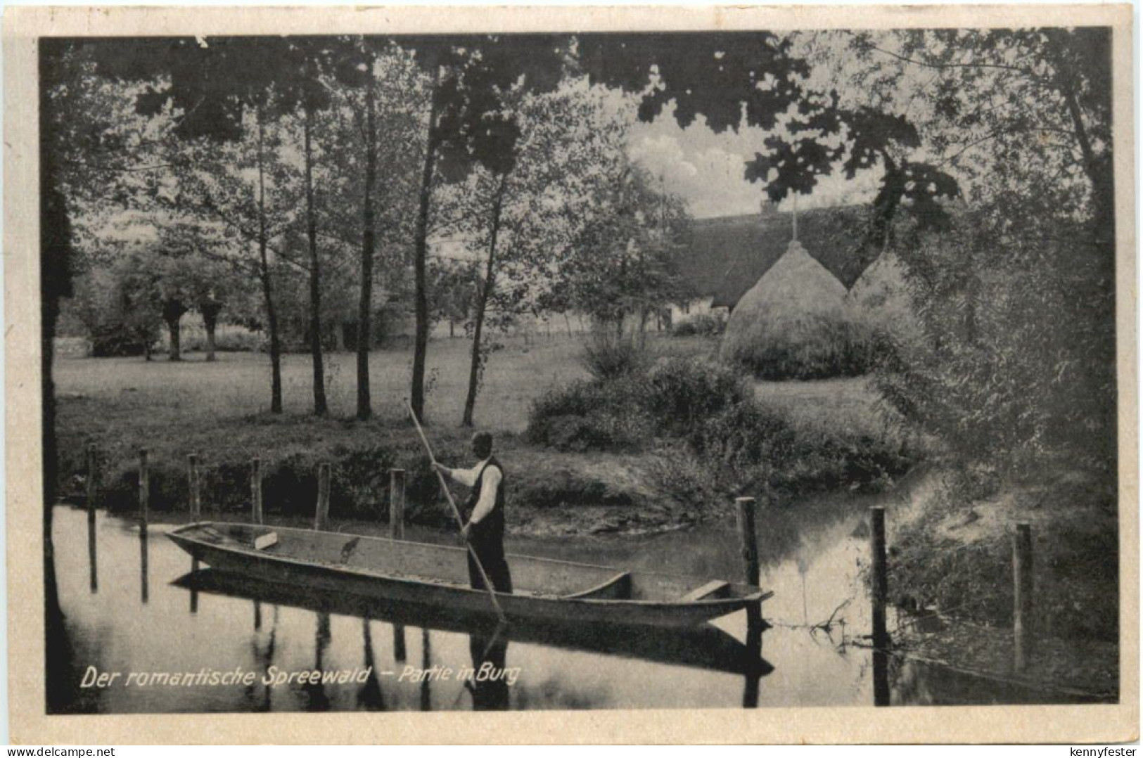 Spreewald - Partie in Burg
