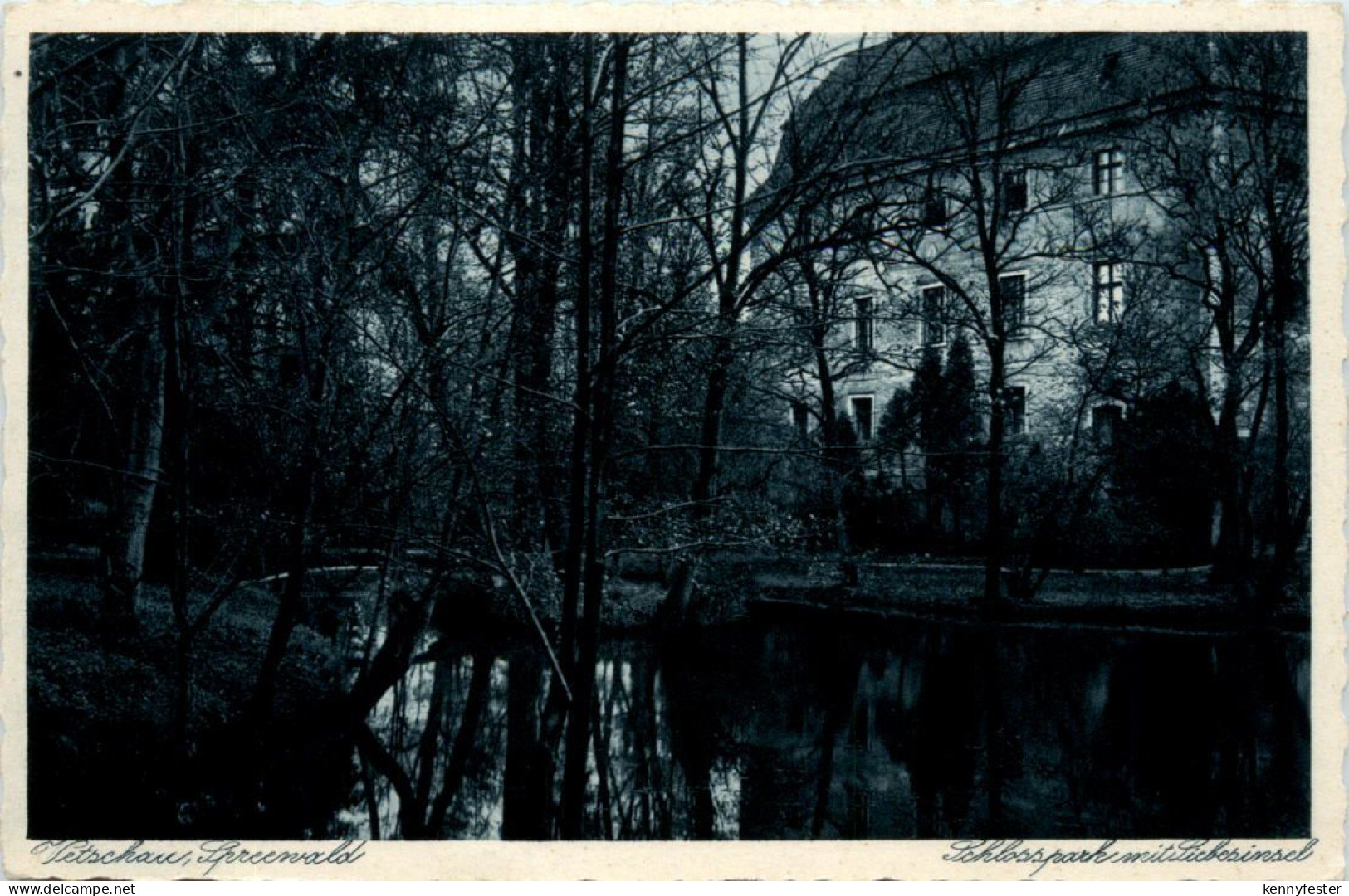 Spreewald, Vetschau, Schlosspark mit Liebesinsel