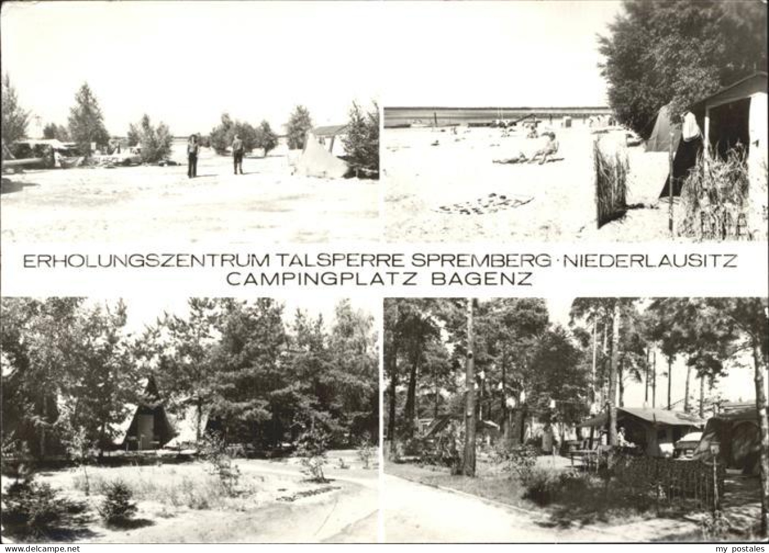 Spremberg Niederlausitz Erholungszentrum Talsperre Spremberg Campingplatz Bagenz