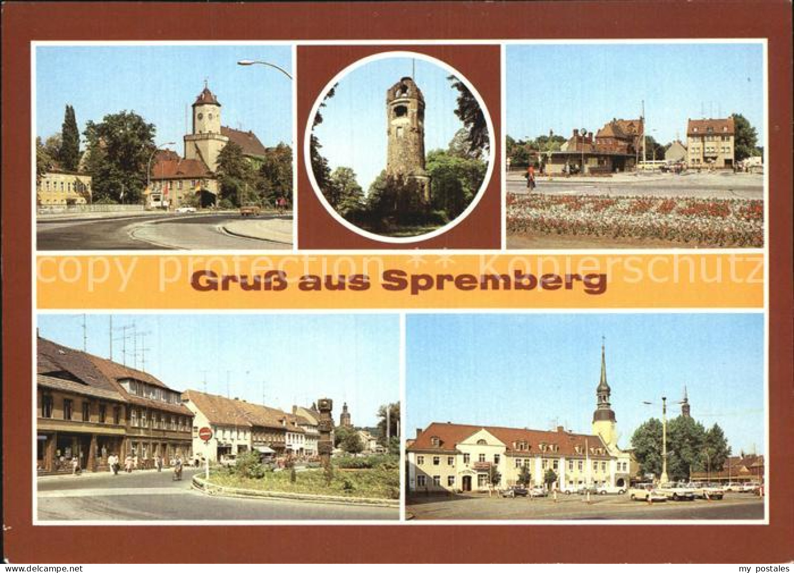 Spremberg Niederlausitz Schloss Georgenbergturm