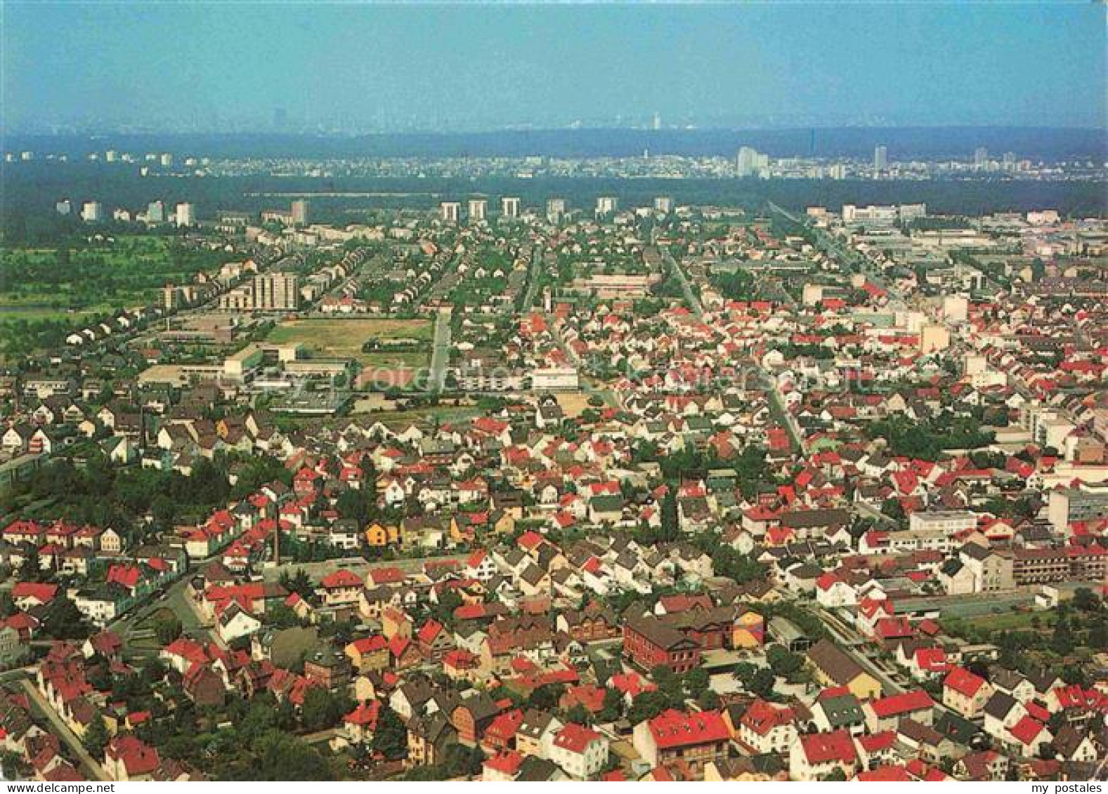 Sprendlingen  Dreieich Hessen Fliegeraufnahme