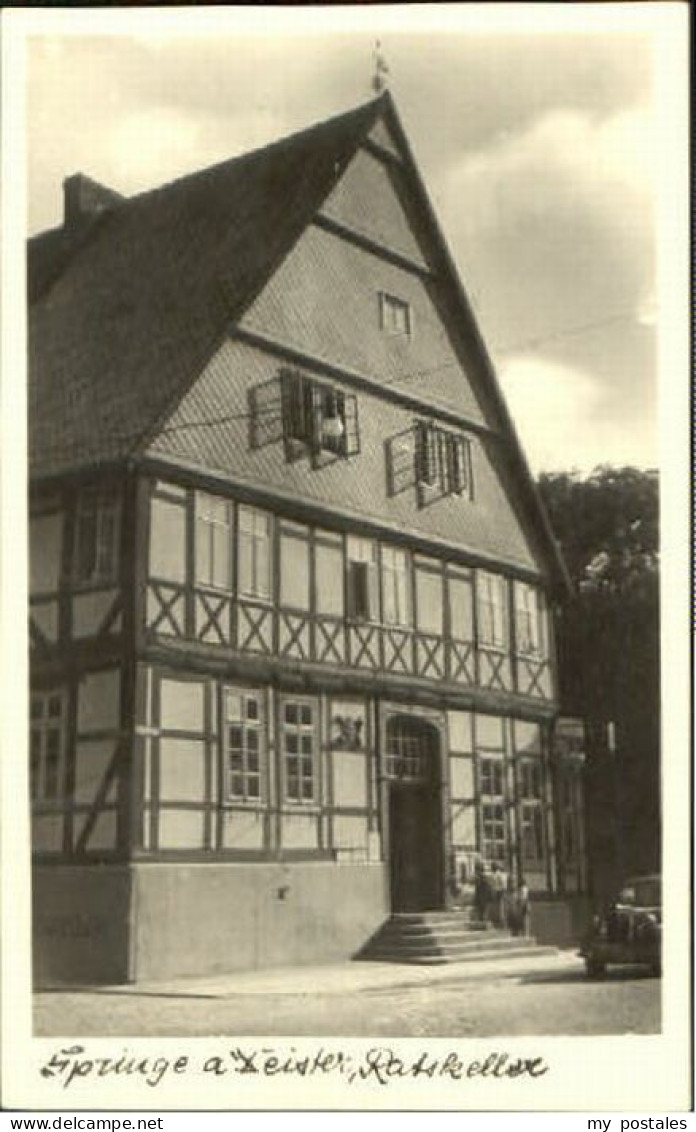 Springe Deister Springe Ratskeller x 1950