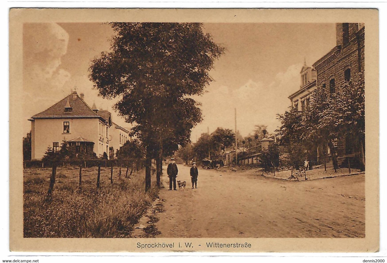 SPROCKHOEVEL i. W. - Witternerstrasse - Ed. Rud. Steinbeck