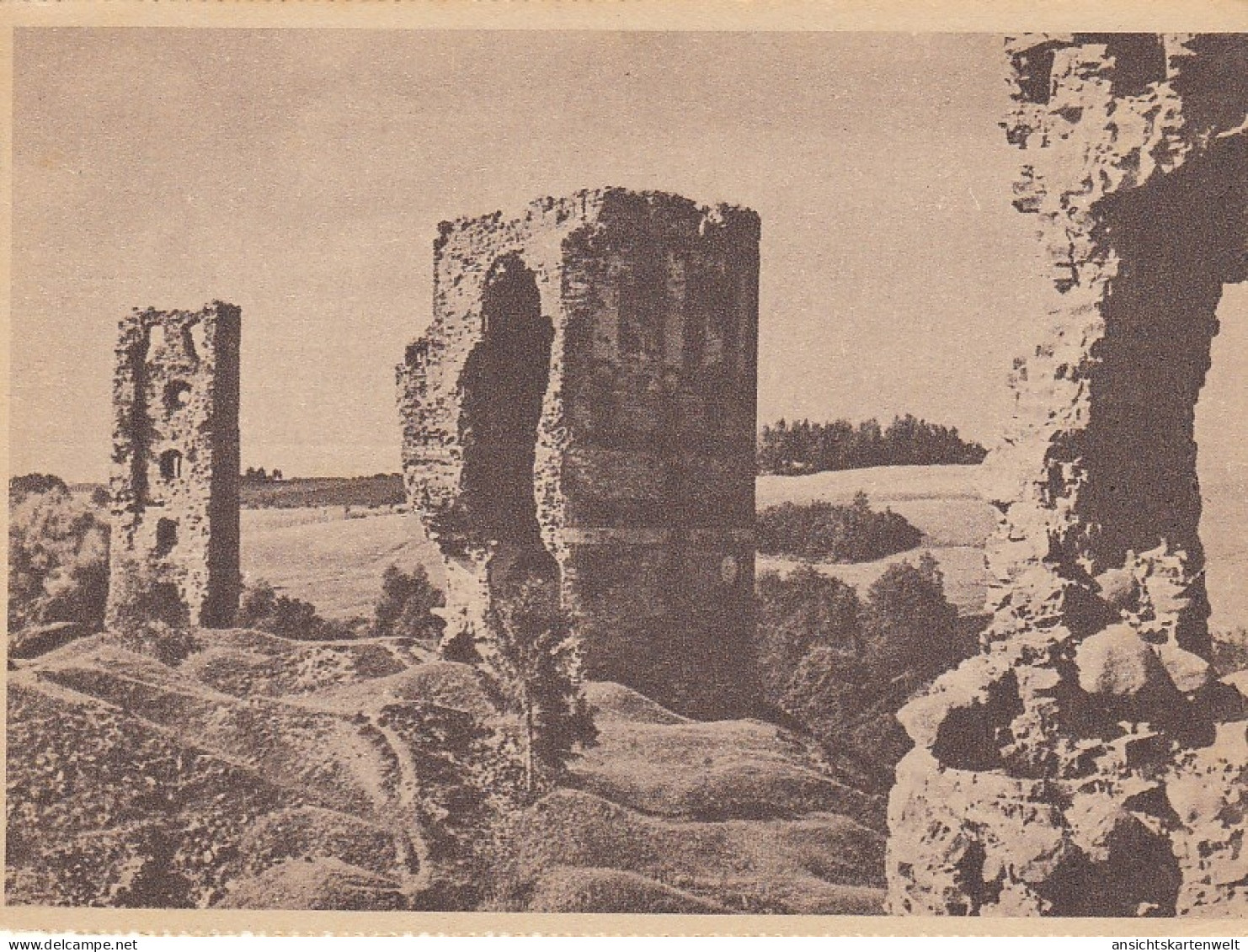 Spuren einstiger Ordensmacht in Estland ngl #E4034