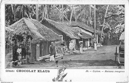 BR56861 Ceylon Maisons indigenes    Sri  Lanka