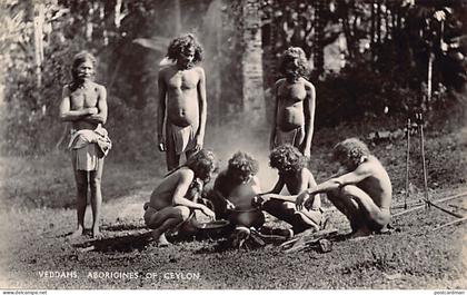 Sri Lanka - Veddahs, Aborigines of Ceylon - Publ. Plâté Ltd. 57