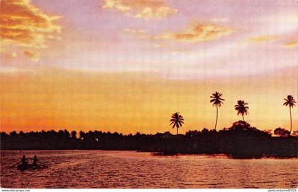 BR49579 Tropical sunset ceylon    Sri  Lanka