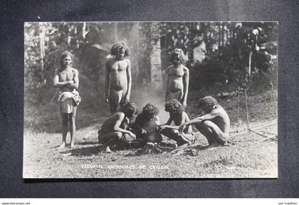 CEYLAN - Carte postale photo d'Aborigènes - L 154869