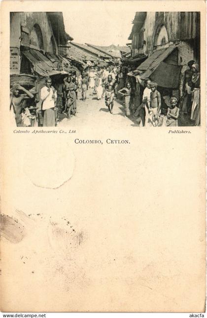 PC CEYLON SRI LANKA COLOMBO, CEYLON (a75870)