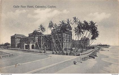 Sri Lanka Ceylon Galle Face Hotel Colombo postcard