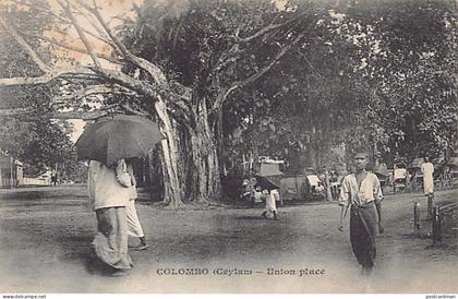 Sri Lanka - COLOMBO - Union Square - Publ. Messageries Maritimes