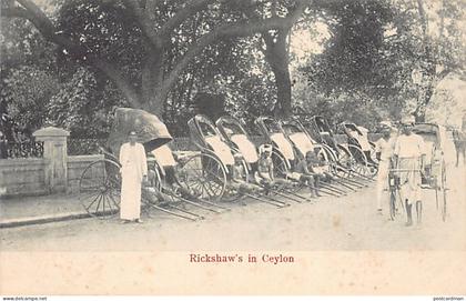 Sri Lanka - Rickshaw's in Ceylon