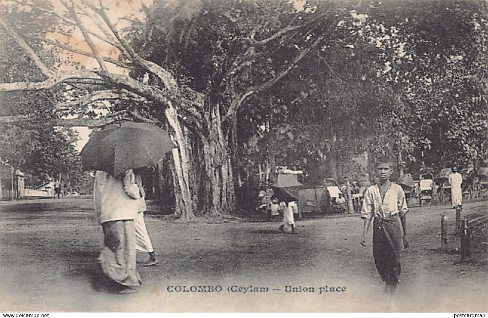Sri Lanka - COLOMBO - Union Square - Publ. Messageries Maritimes