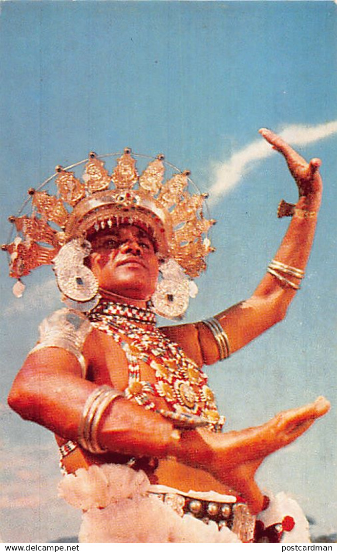 Sri Lanka - Kandyan dancer - Publ. Ceylon Pictorials CP126