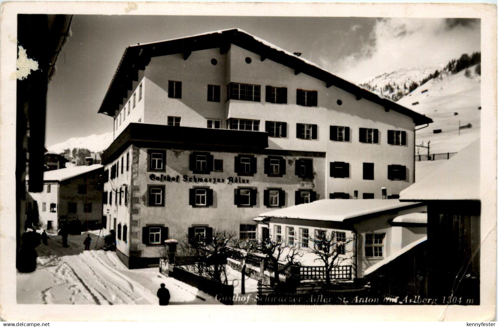St.Anton/Arlberg - St. Anton, Gasthof Schwarzer Adler