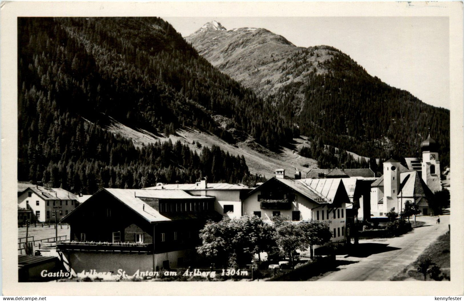 St.Anton/Arlberg/Tirol - St. Anton , Gasthof Arlberg