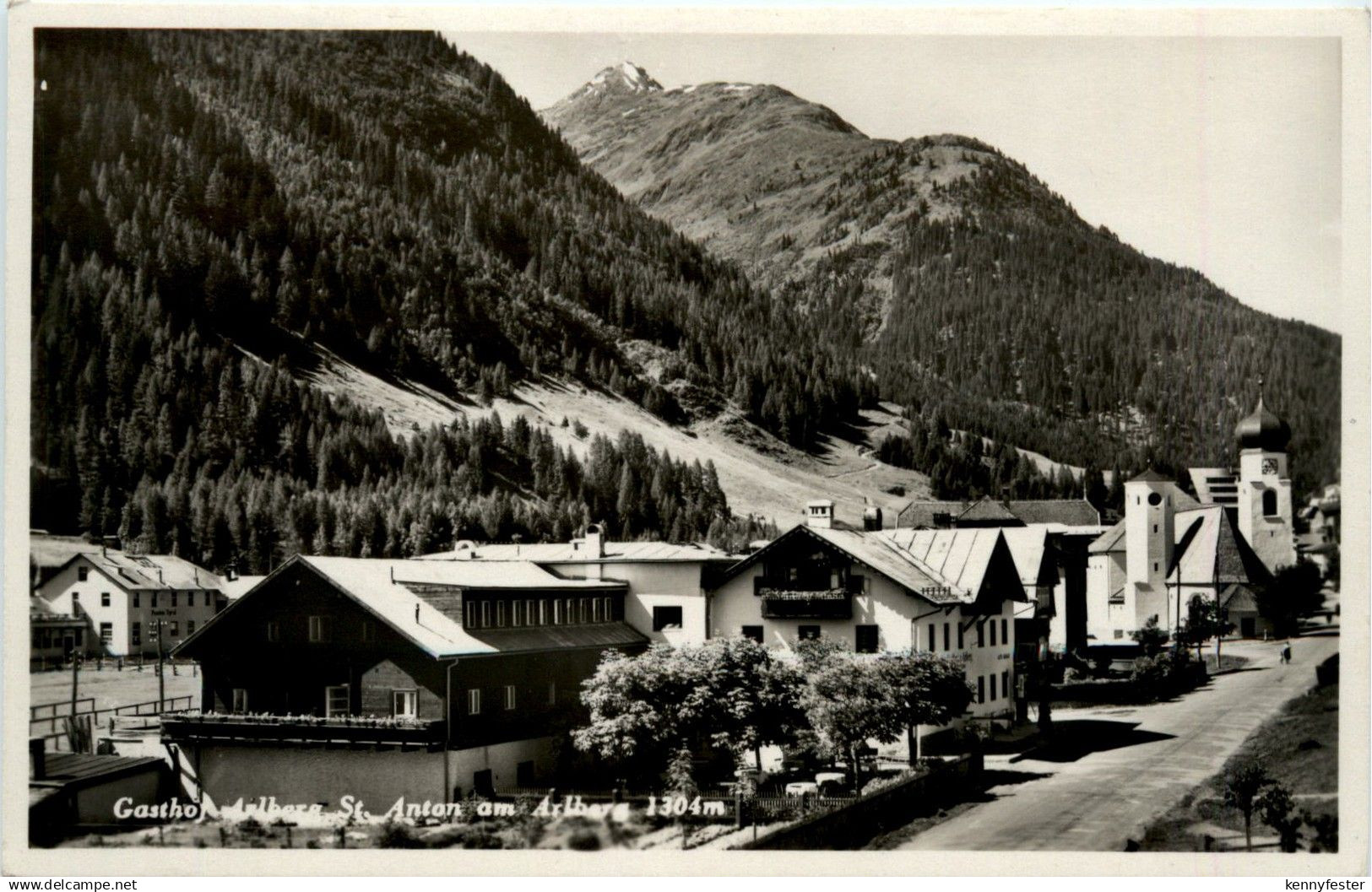 St.Anton/Arlberg/Tirol - St. Anton , Gasthof Arlberg