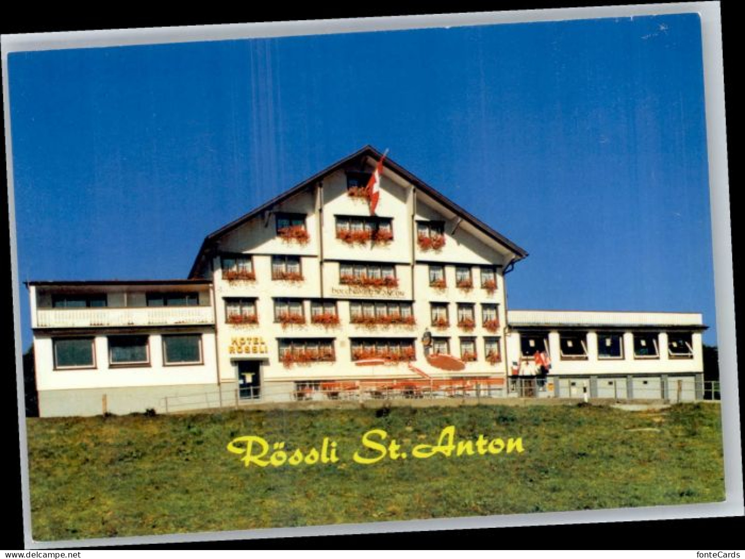 St Anton Oberegg St Anton Hotel Restaurant Roessli