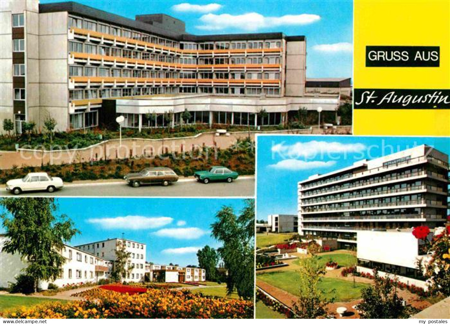 St Augustin Westfalen Rathaus Gebaeude Klinik