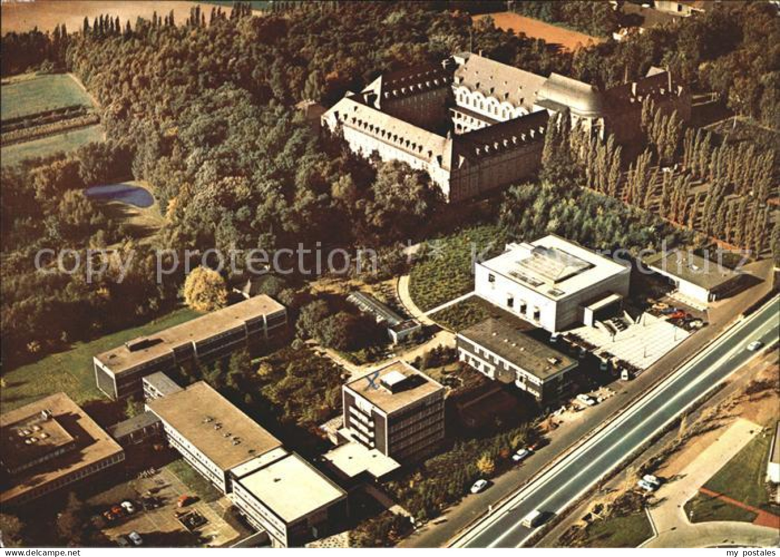 St Augustin Westfalen Steyler Missionare Fliegeraufnahme