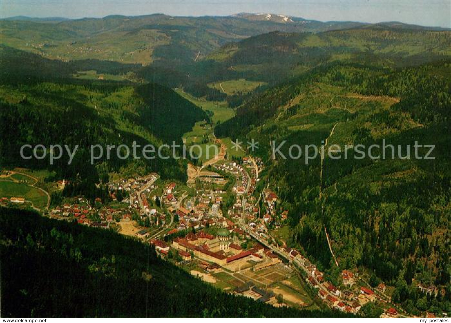 St Blasien Fliegeraufnahme