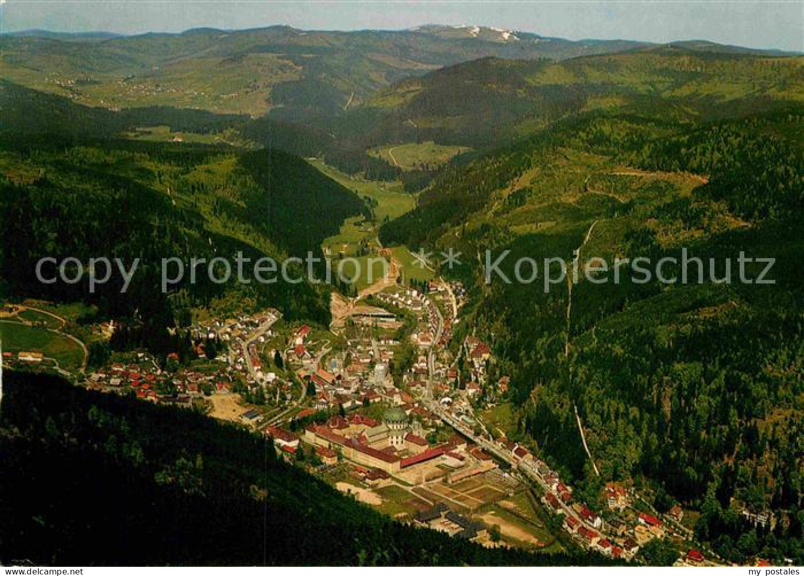 St Blasien Fliegeraufnahme