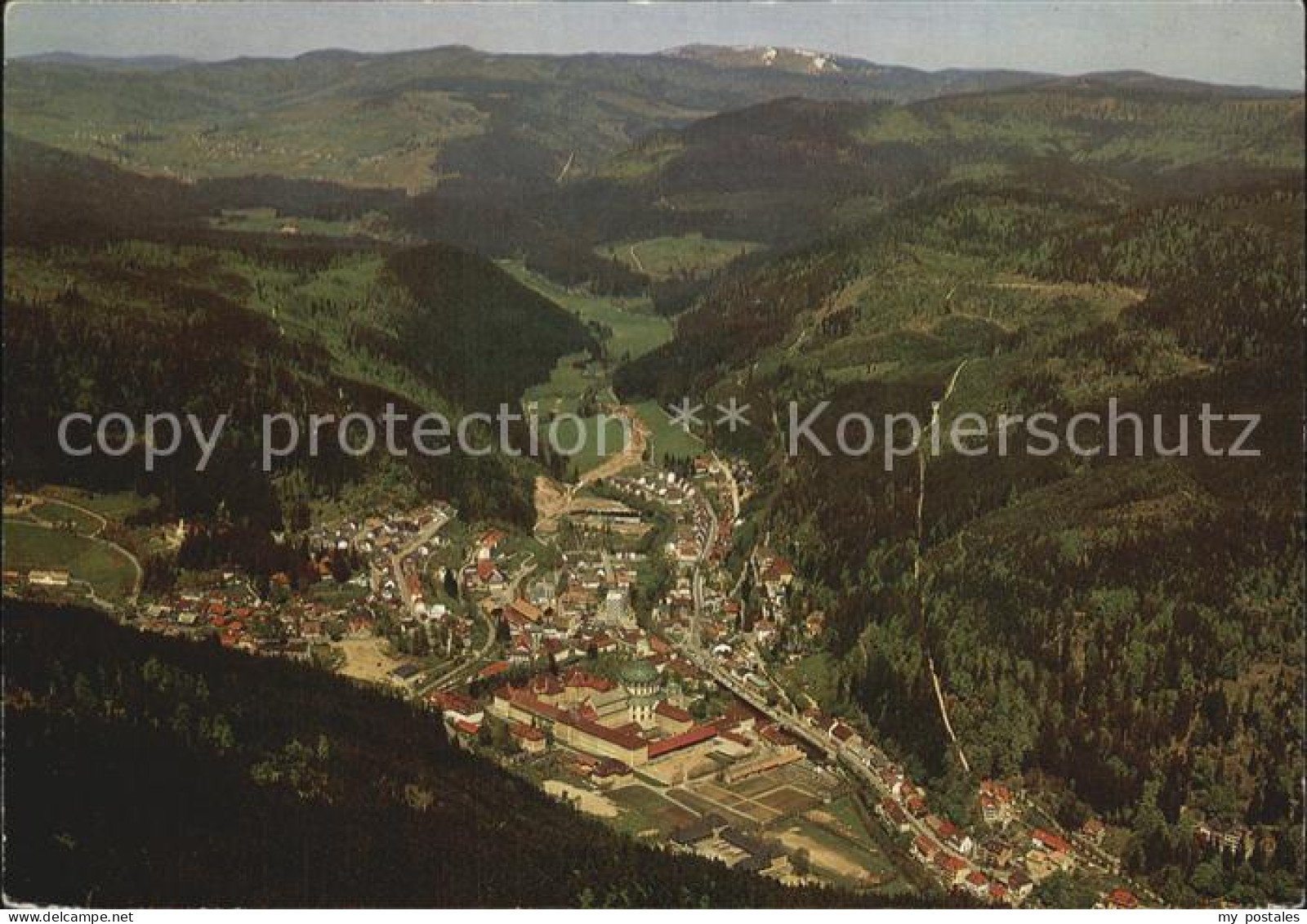 St Blasien Fliegeraufnahme