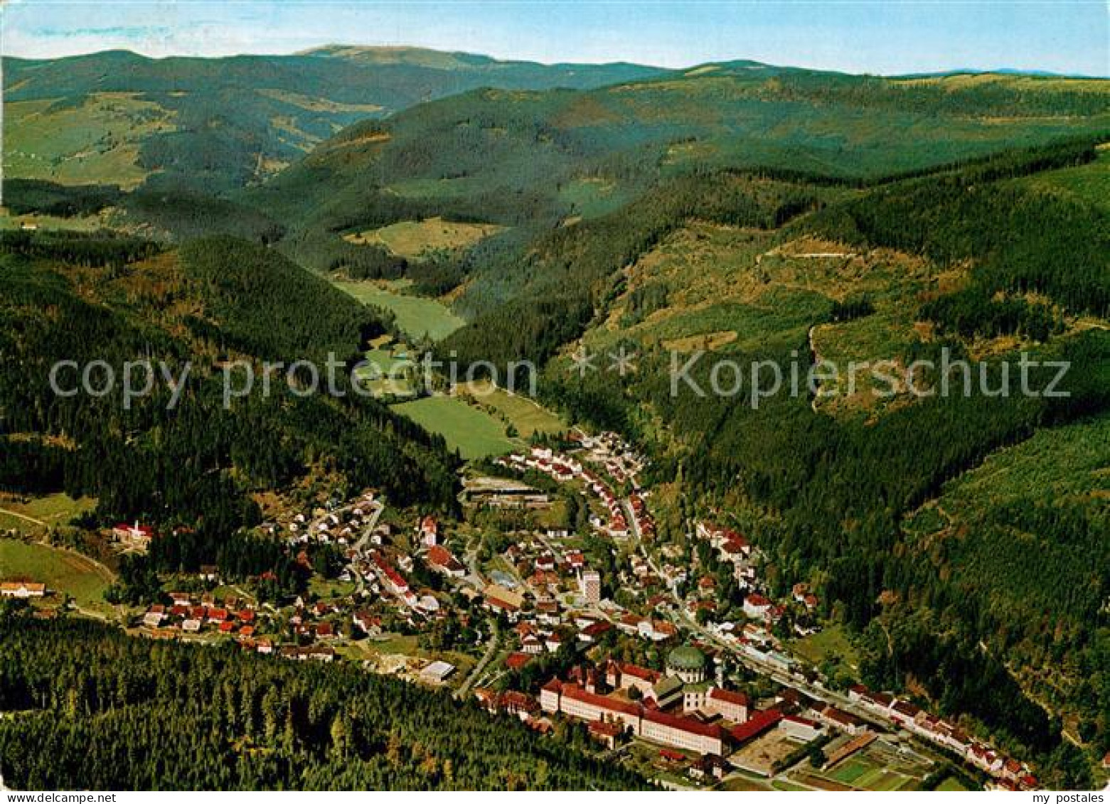 St Blasien Fliegeraufnahme
