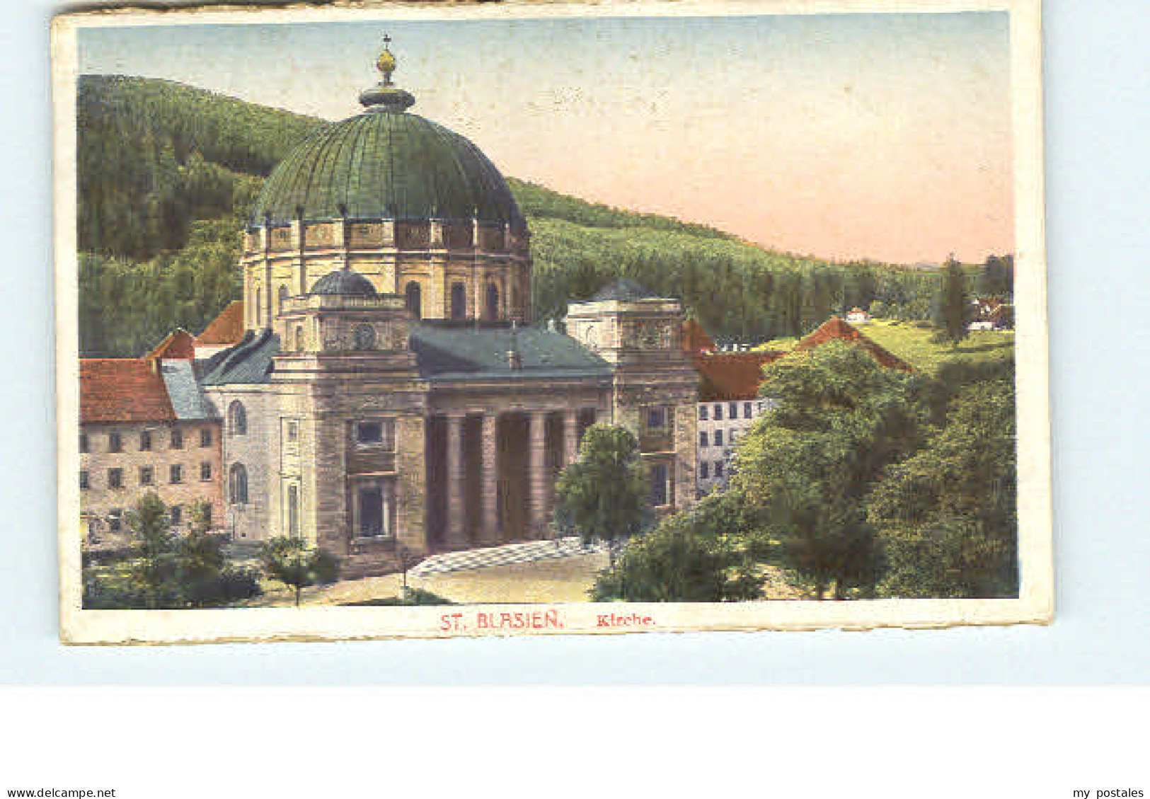 St Blasien gestempelt 1923