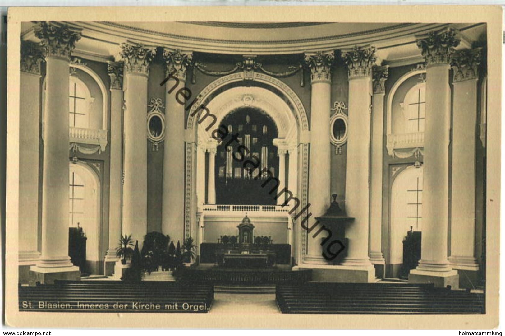 St. Blasien - Kirche - Orgel - Verlag Leopold Rogg St. Blasien