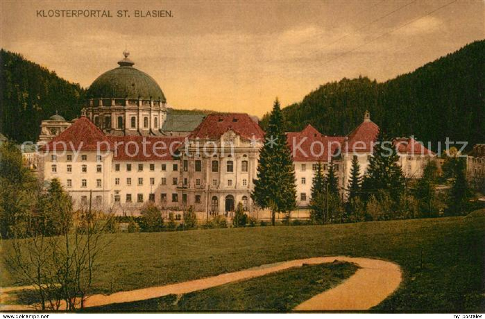 St Blasien Klosterportal