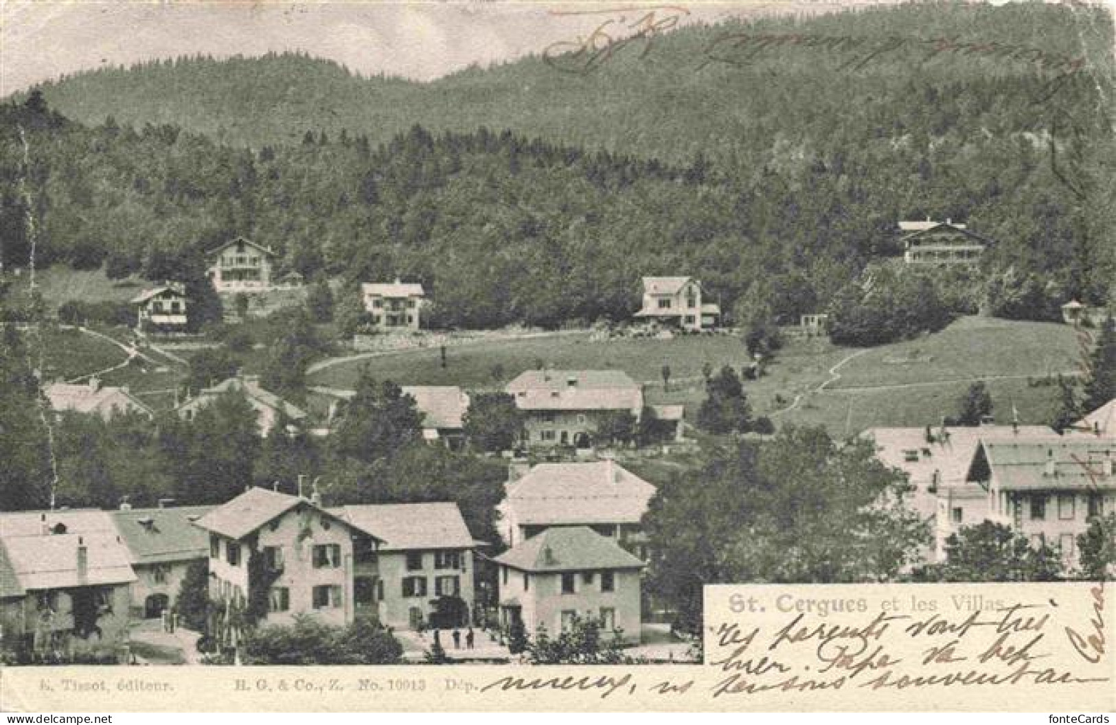 St-Cergues Saint-Cergues Nyon VD et les villas