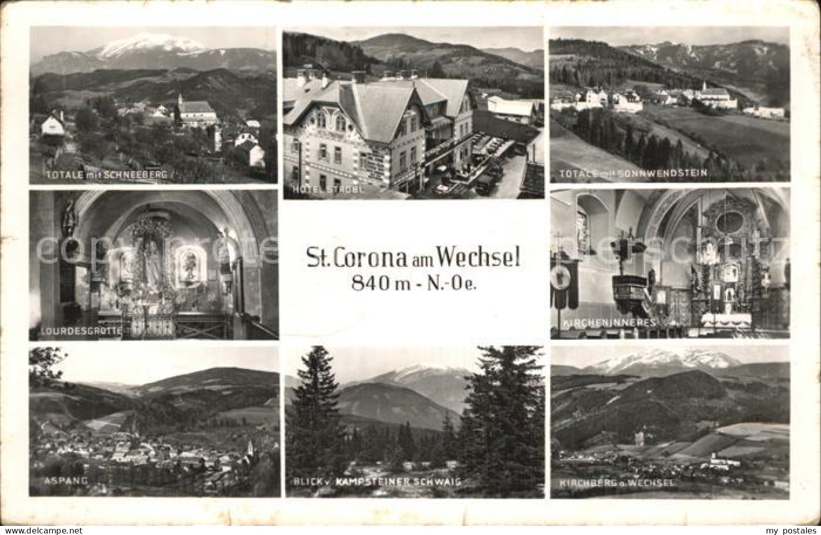 St Corona Wechsel Lourdesgrotte Kirchberg Wechsel Aspang