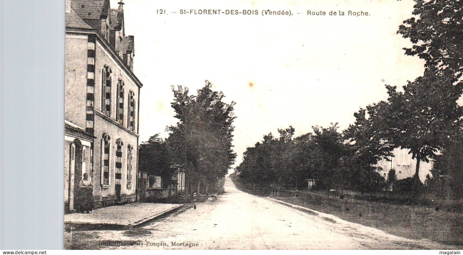 St Florent des Bois : route de la Roche