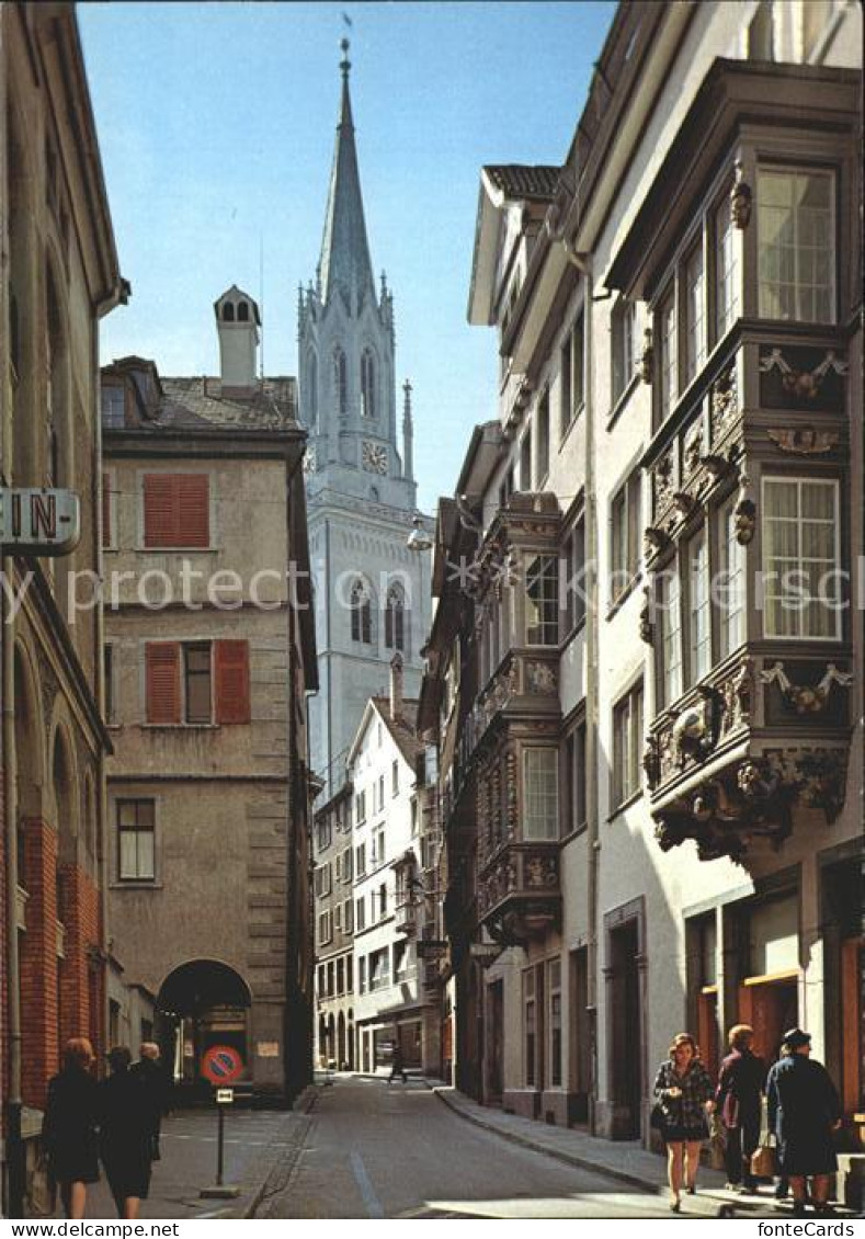 St Gallen Kanton Kugelgasse Sankt Laurenzenkirche