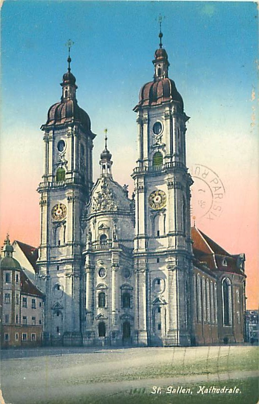 ST. GALLEN - Kathedrale (W. Zimmermann-Strässler, Luzern, 6289)