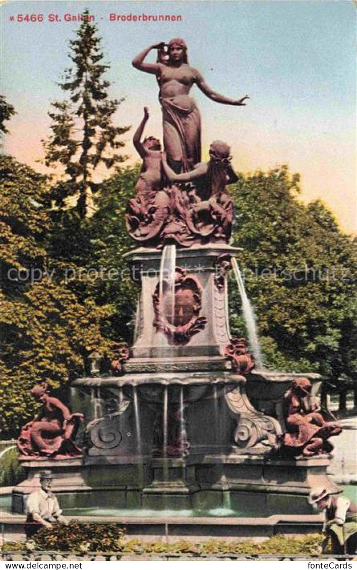 St Gallen SANKT GALLEN SG Broderbrunnen