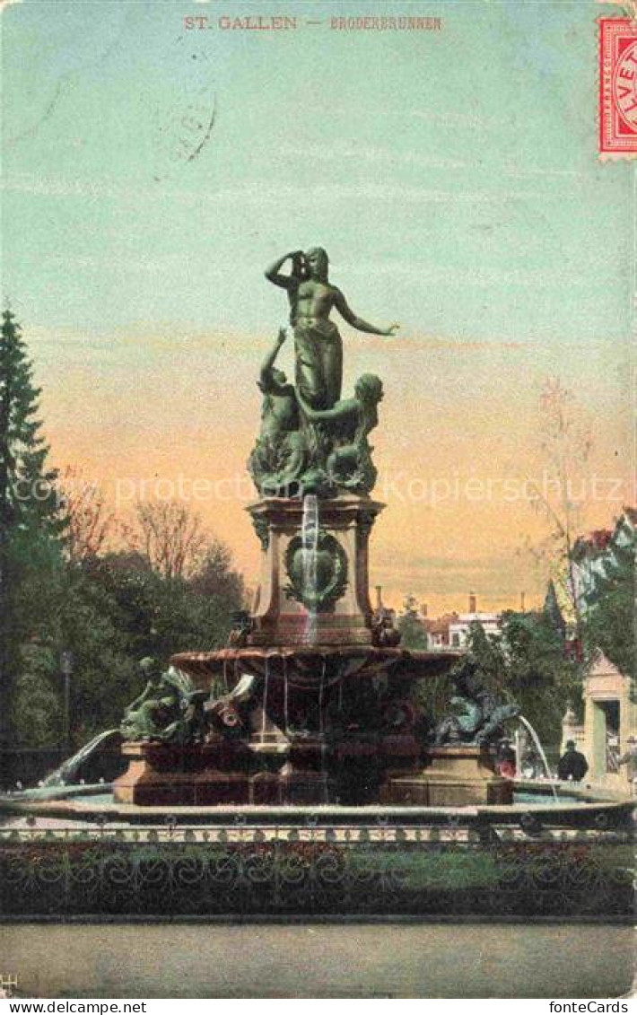 St Gallen SANKT GALLEN SG Broderbrunnen