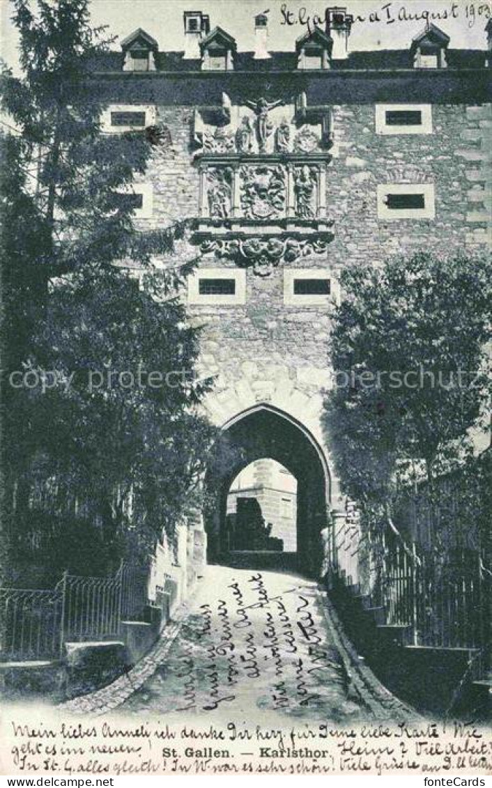 St Gallen SANKT GALLEN SG Karlsthor