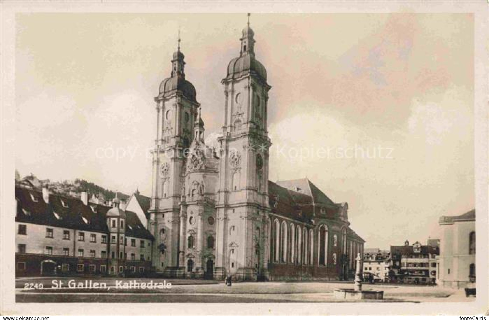 St Gallen SANKT GALLEN SG Kathedrale